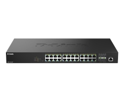 D-Link 28-Port MGigabit Smart Poe DMS-1250-28P