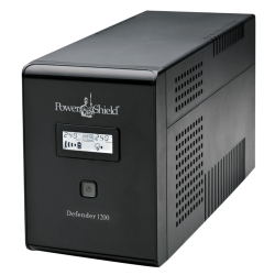 PowerShield Defender 1200VA/720W Ups, Avr, LCD Display, 6 Aus Sockets, User-replaceable Batteries, 2-year Warranty PSD1200