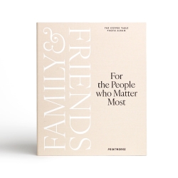 Printworks Photo Album-Family And Friends-Beige PW-00724