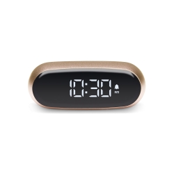 Lexon Minut Mini Alarm Clock - Gold LD-LR154D