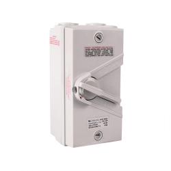 4C | Weatherproof Isolator 4 Pole 440V 20A IP66 040.000.0250
