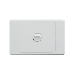 4C | Ultima 1 Gang Switch 250V 16AX | Horizontal 040.000.0067