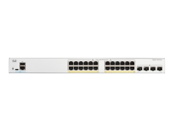 Cisco - Catalyst 1300 24-port Ge, Full PoE, 4x1G Sfp Remanufactured C1300-24FP-4G-RF