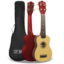 3rd Avenue Soprano Ukulele - Natural NM-STX40N