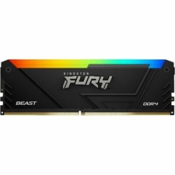 Kingston Fury Beast RAM Module For Motherboard - 64 Gb (2 X 32GB) - Rgb - DDR4-3600/Pc4-28800 DDR4 Sdram - 3600 MHz Dual-rank Memory - CL18 - 1.35 V - Non-ECC - Unbuffered - 288-pin - Dimm KF436C18BB2AK2/64