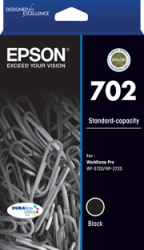 702 Std Black Ink DURABrite - Wf-3720, Wf-3725 C13T344192
