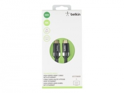 Belkin High Speed HDMI Cable - HDMI with Ethernet cable - 5 m (Av10050Bt5M)