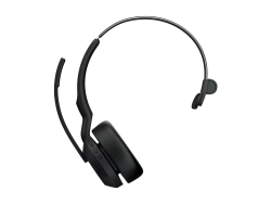 Jabra Wireless EVOLVE2 55 Uc Mono Bluetooth Anc Headset W/Charging STAND+LINK390A, USB-A 25599-889-989
