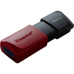 Kingston DataTraveler Exodia M Dtxm 128 Gb USB 3.2 (Gen 1) Flash Drive - Red, Black - 1 Pack DTXM/128GB