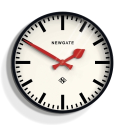 Newgate Putney Clock Black NGPUT390K