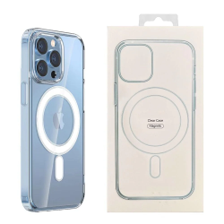 Usp Apple IPhone 17 (6.3") Clear Case With MagSafe - Built-in Magnets, Scratch Resistant, Crystal Clear,Shockproof, 5 Years Warranty 6976552044103