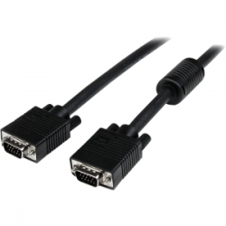 Startech 0.5m Coax High Resolution Monitor Vga Video Cable - Hd15 M/ M - Vga Extension Cable -
