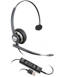Plantronics Encorepro Hw715 Monaural Usb Pc Headset W/ Inline Controls 203476-01
