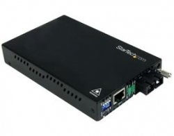 Startech 10/ 100 Mbps Single Mode Fiber Media Converter Sc 30 Km Et90110sm302