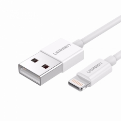 Ugreen Certified Iphone Lightning - Usb 2.0 Charge & Sync Cable 2M White 20730