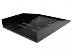 Startech 2u Vented Rack Mount Cantilever Shelf - Mid/ Center Mount Server Rack Cabinet Shelf - 150lbs/