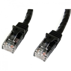 Startech 7m Black Gigabit Snagless Rj45 Utp Cat6 Patch Cable - 7 M Patch Cord - 7m Cat 6 Patch