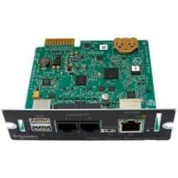 Device Monitoring And Management, Network Management Cards, NMC3 With Environmental Monitoring, Secure Remote UPS Monitoring And Management AP9641