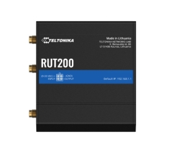 Teltonika RUT200 Industrial Cellular Router, Wan Failover, Compact And Reliable Industrial 4G Lte Router/Firewall, Psu Included RUT200014000