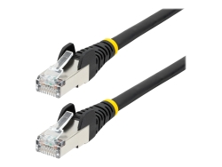 Startech 5M CAT6A Ethernet Cable - Black - Low Smoke Zero Halogen (Lszh) - 10GBE 500MHZ 10 NLBK-5M-CAT6A-PATCH