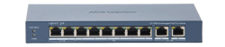 Hikvision Transmission 3E0310HP-E-C 8 Port Unmanaged Poe Switch, 2X Gigabit Uplink, 90W, 2 DS-3E0310HP-E-C