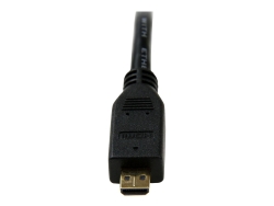 Startech.Com 1M HDMI 1.4 To Micro HDMI Adapter Cable With Ethernet, Black, Ltw HDADMM1M