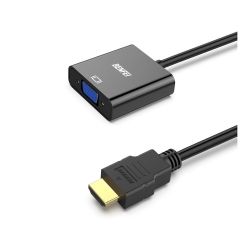 Benfei Hdmi To VGA Gold-Plated Hdmi To VGA Adapter ELEBEN155BK