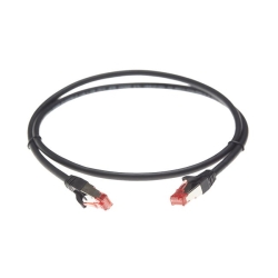 20m CAT6A S/Ftp Lszh Ethernet Network Cable | Black 004.100.2022