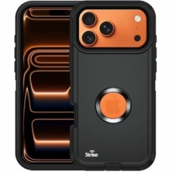 Strike Rugged Case For Apple IPhone 17 Pro Max (Black) CAS-STKRA17M