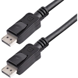 5m DisplayPort Cable With Latches M/M DISPL5M