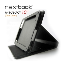 Stand Case For Nextbook Tablets M1010KP (Dual Core) - Black NBBNEXM1010KPST