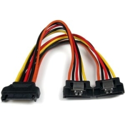 StarTech.com Splitter Cord - 15.24 Cm - For Power Supply, Sata Drive - Sata / Sata - 1 Each PYO2LSATA