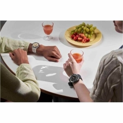 Samsung Galaxy Watch Ultra Sm-L705F Smart Watch - 47.40 Mm Case Height - 47.10 Mm Case Width - Titanium Silver Body Color - Titanium, Silver Band Color - Wireless LAN - 4G - Lte - Accelerometer, Barometer, Bioelectrical Impedance Analysis (Bia) Sensor, E