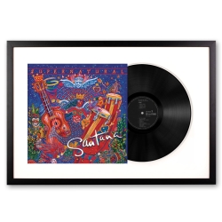 Framed Santana Supernatural Vinyl Album Art SM-19075890001-FD