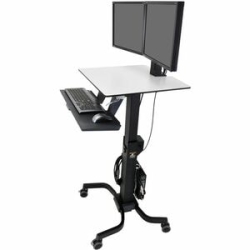 Workfit-C Sit-Stand Dual LCD Black. 24-214-085