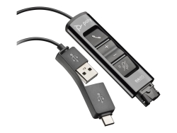 HP Poly DA75 Qd To USB-A & C Smart Digitial Adapter Cable 786C6AA