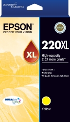 220XL High Capacity DURABrite Ultra Yellow Ink(Epson WorkForce Wf-2630, Wf-2650, Wf-2660) C13T294492