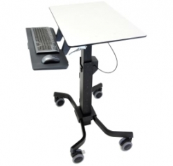 ERGOTRON CART, TEACHWELL II, BASE MODEL, GRAPHITE GREY 24-220-055