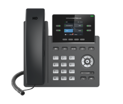 Grandstream GRP2612 4 Line Ip Phone, 2 Sip Accounts, 320x240 Colour Screen, Hd Audio, Includes Psu *Last Stock* GRP2612