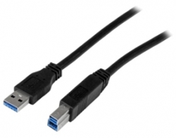 Startech 2m (6 Ft) Certified Superspeed Usb 3.0 A To B Cable Cord - Usb 3 Cable - 1x Usb 3.0 A USB3CAB2M
