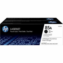 HP 85A 2-pack Black Original LaserJet Toner Cartridges CE285AD