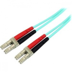 Startech 3m Aqua Mm 50 Lc To Lc Fiber Patch Cable A50fblclc3