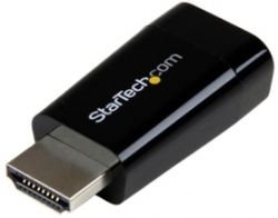 Startech Compact Hdmi To Vga Adapter Converter Power Free Hdmi Laptop To Vga Projector Converter