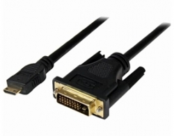 Startech 1m Mini Hdmi To Dvi-d Cable - M/ M - 1 Meter Mini Hdmi To Dvi Cable - 19 Pin Hdmi 