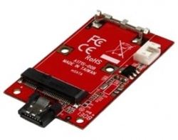 Startech Sata To Msata Ssd Adapter Port Mounted Sata To Mini Sata Drive Converter Card - 7-pin Sata