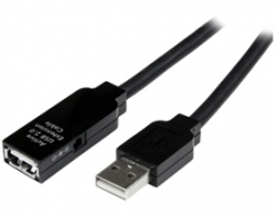 Startech 25m Usb 2.0 Active Extension Cable Mf Usb2aaext25m