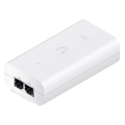 Ubiquiti | U-PoE+ | 802.3at Supported PoE Injector, 30W, Suitable For U6 And U7 Access Points U.poe.at