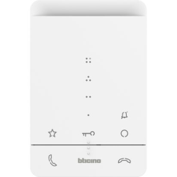 Bticino 2WIRE - CLASSE100A16E Internal Unit Audio Hands-Free White -1Yr S113185