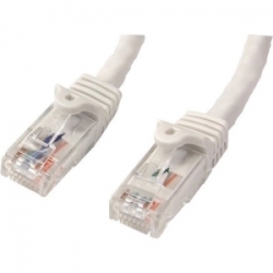 Startech 1m White Gigabit Snagless Rj45 Utp Cat6 Patch Cable - 1 M Patch Cord - Ethernet Patch