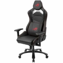Rog Chariot X Core Gaming Chair In Racing-car Style Featuring An Adjustable High-density Foam Headrest Memory-foam Lumbar Support 4D Adjustable Armrests ROG Chariot X Core Gaming Chair Black